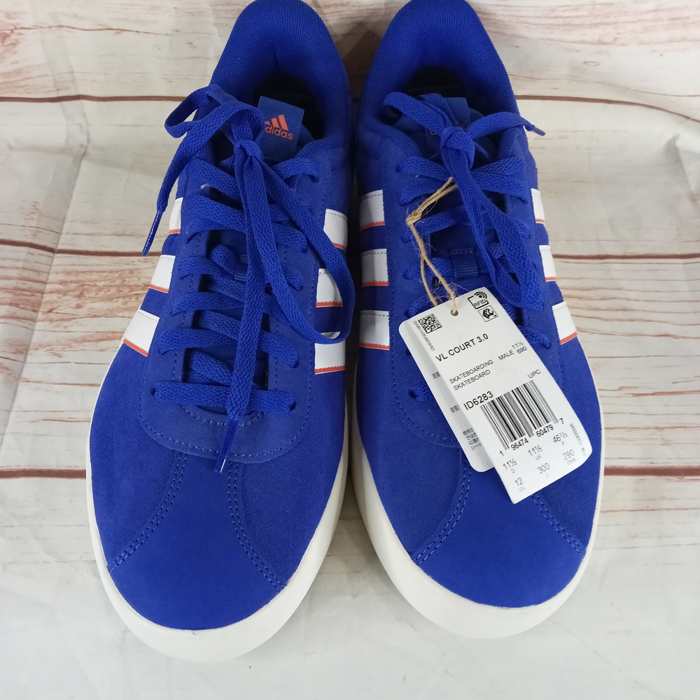 Adidas Men's Royal Blue and White Sneakers Size 12 - Picture 6 of 6